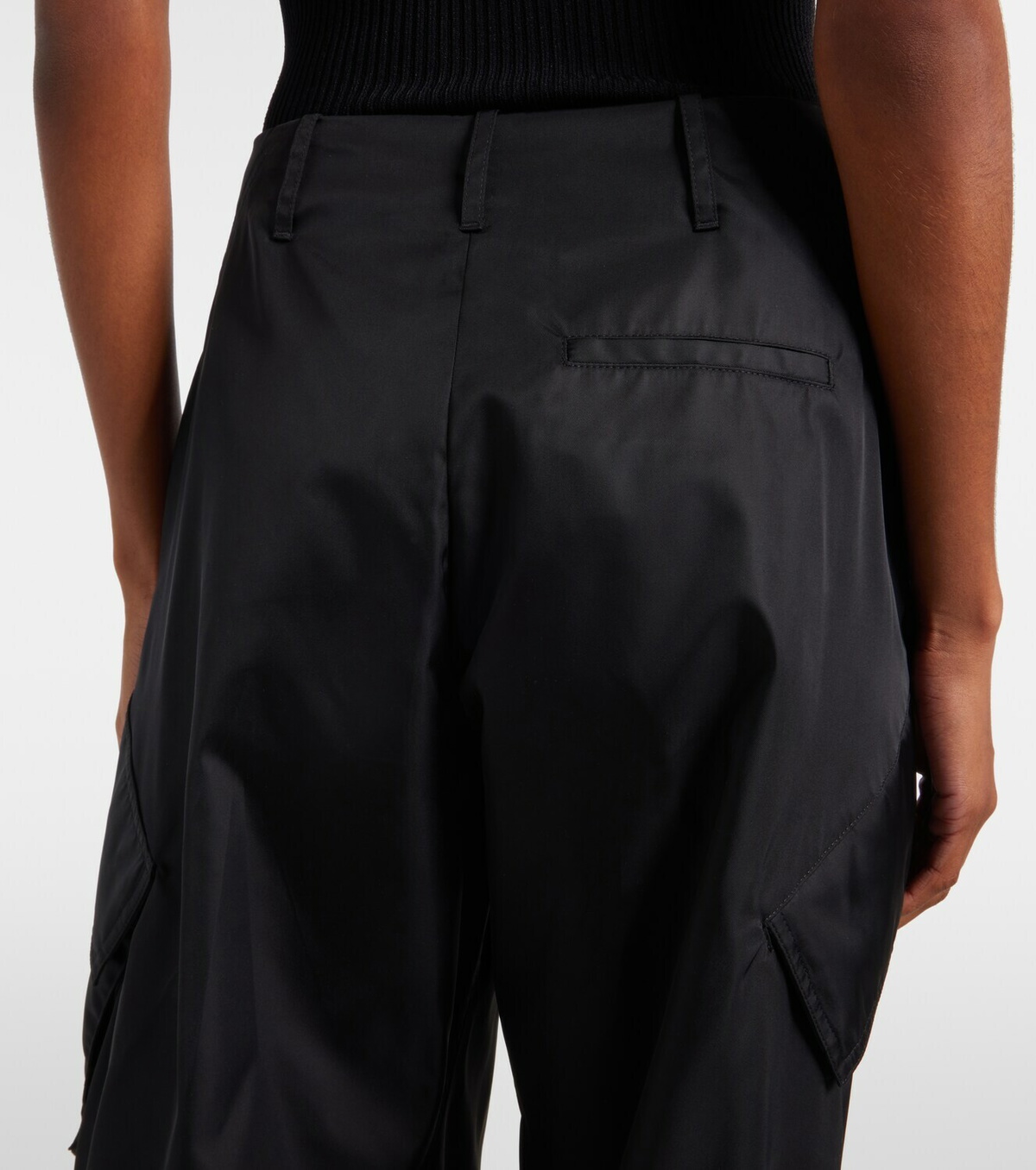 Alaïa Taffeta cargo pants