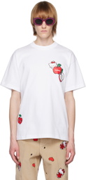 Soulland White Hello Kitty Edition Apple T-Shirt