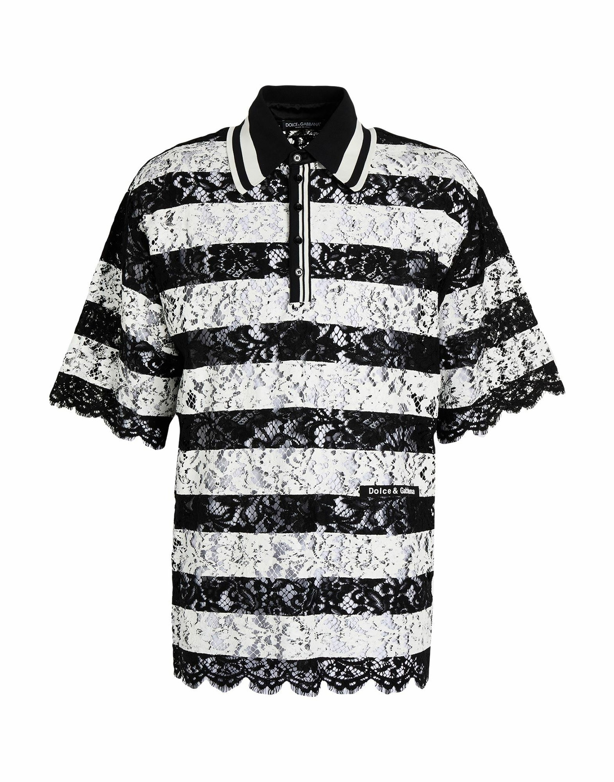 Dolce & gabbana Mens Polo shirt in Black