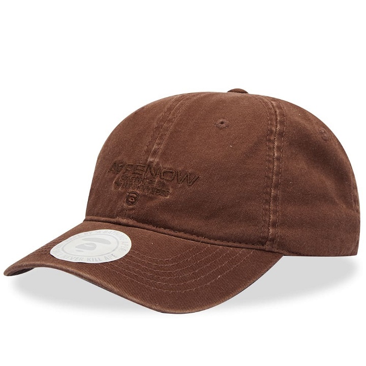 Photo: Men's AAPE Washed Logo Cap in Brown