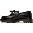 Dr. Martens Burgundy Adrian Arcadia Leather Tassel Loafers