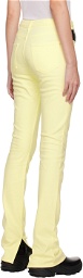 1017 ALYX 9SM Yellow Spliced Jeans