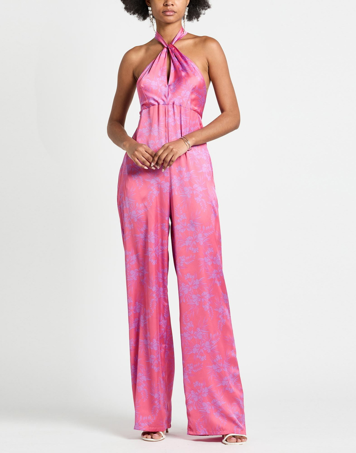Pinko Womens Jumpsuit Garnet