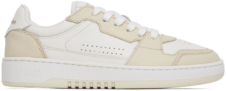 Photo: Axel Arigato White & Beige Dice Lo Sneakers