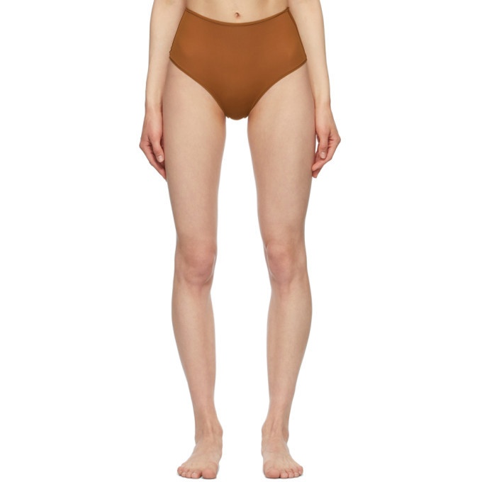 SKIMS Brown Fits Everybody High-Waisted Thong SKIMS