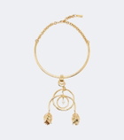 Chloé Gold-plated pearl necklace