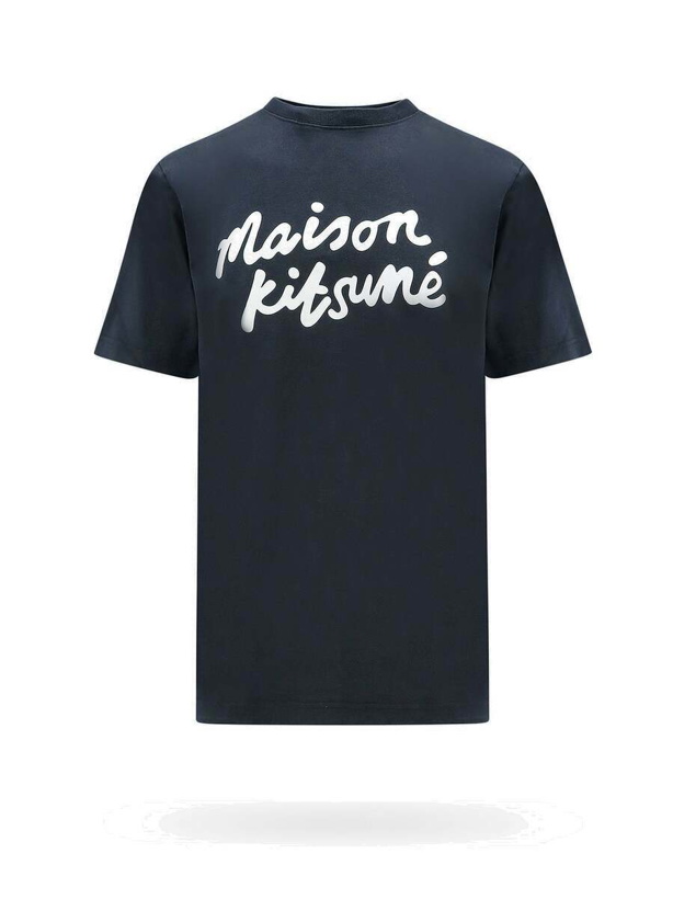 Photo: Maison Kitsune   T Shirt Black   Mens