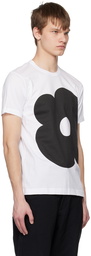 Comme des Garçons Shirt White Flower T-Shirt