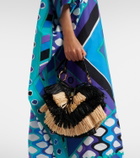 Pucci Capriccio raffia basket bag