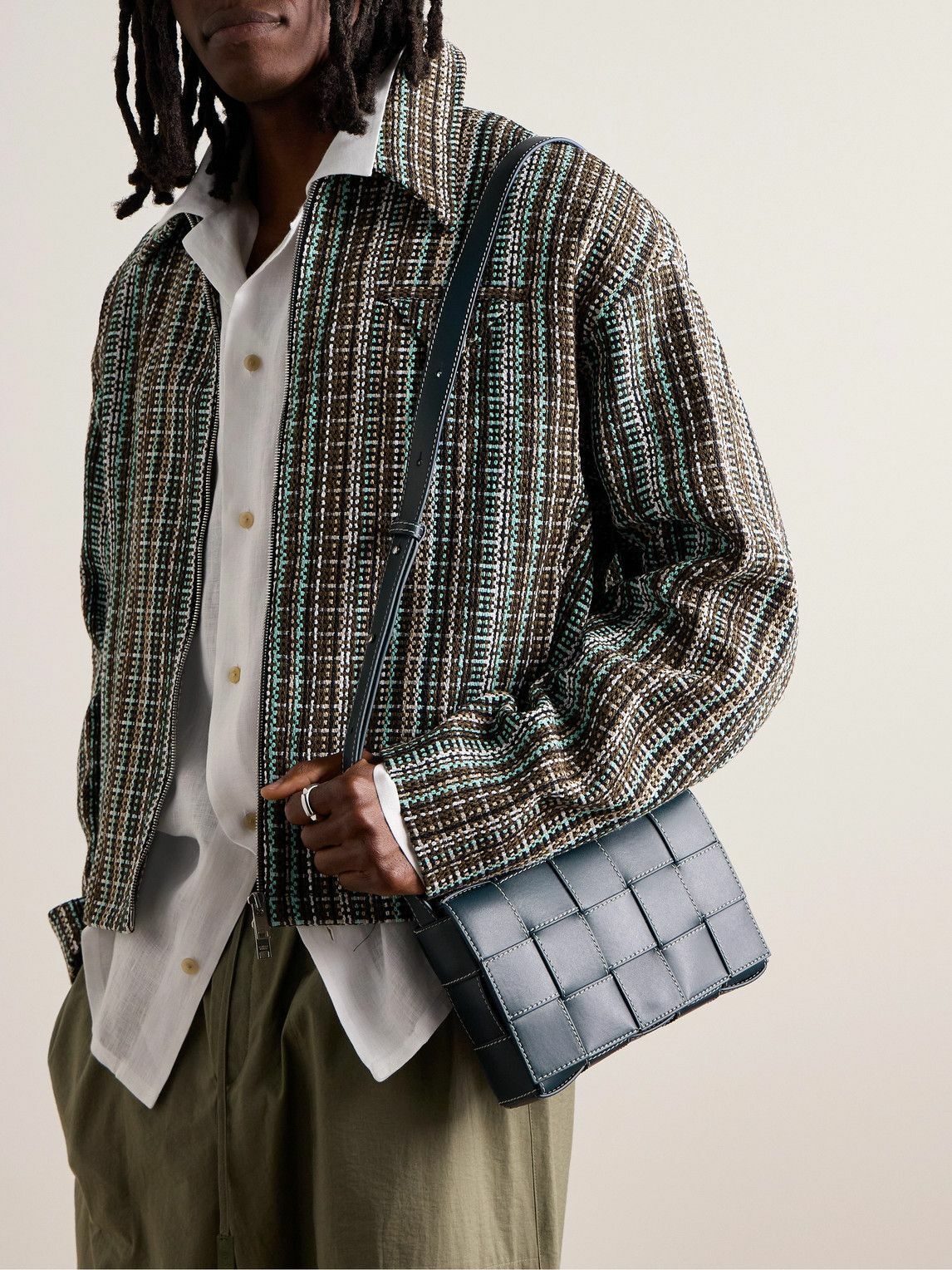 Bottega Veneta - Cassette Medium Intrecciato Leather