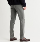 Boglioli - Slim-Fit Cotton-Blend Drill Trousers - Gray