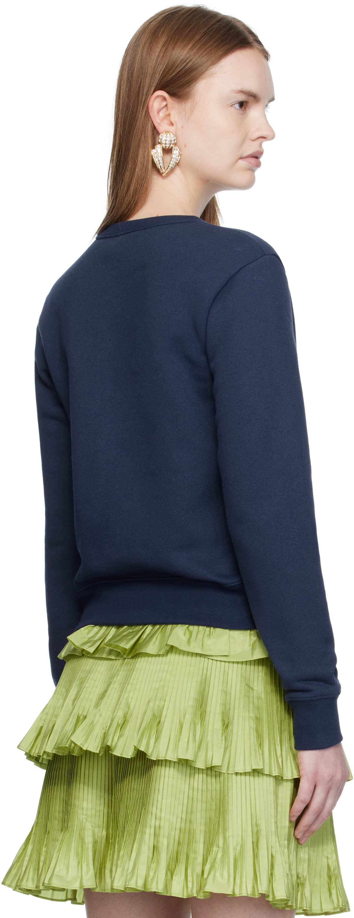 Valentino Navy 'Le Chien De La Maison' Sweatshirt
