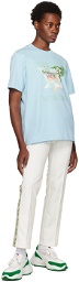 Casablanca Blue Tennis Club Icon T-Shirt