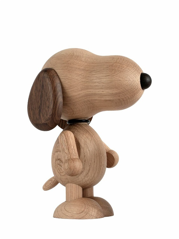 Photo: BOYHOOD - Snoopy Small Oak Sculpture