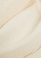 Emporio Armani Crinkled Woven Shirt Cream