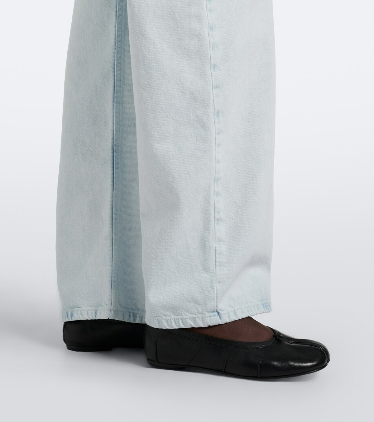 Maison Margiela Cutout wide-leg jeans