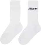 Jacquemus White Le Papier 'Les Chaussettes Jacquemus' Socks