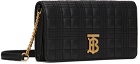 Burberry Black Lola Chain Wallet Bag