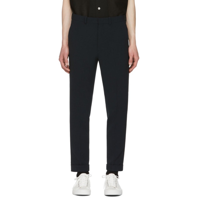 Photo: N.Hoolywood Navy Central Pleat Trousers