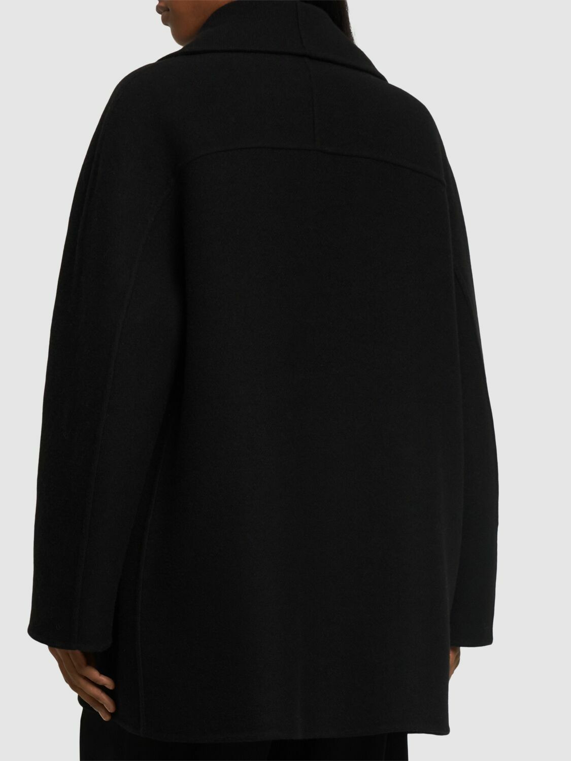 THE ROW Polli Oversize Wool Blend Jacket The Row