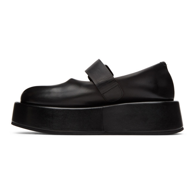 Marsell Black Platform Buckle Shoes Marsèll