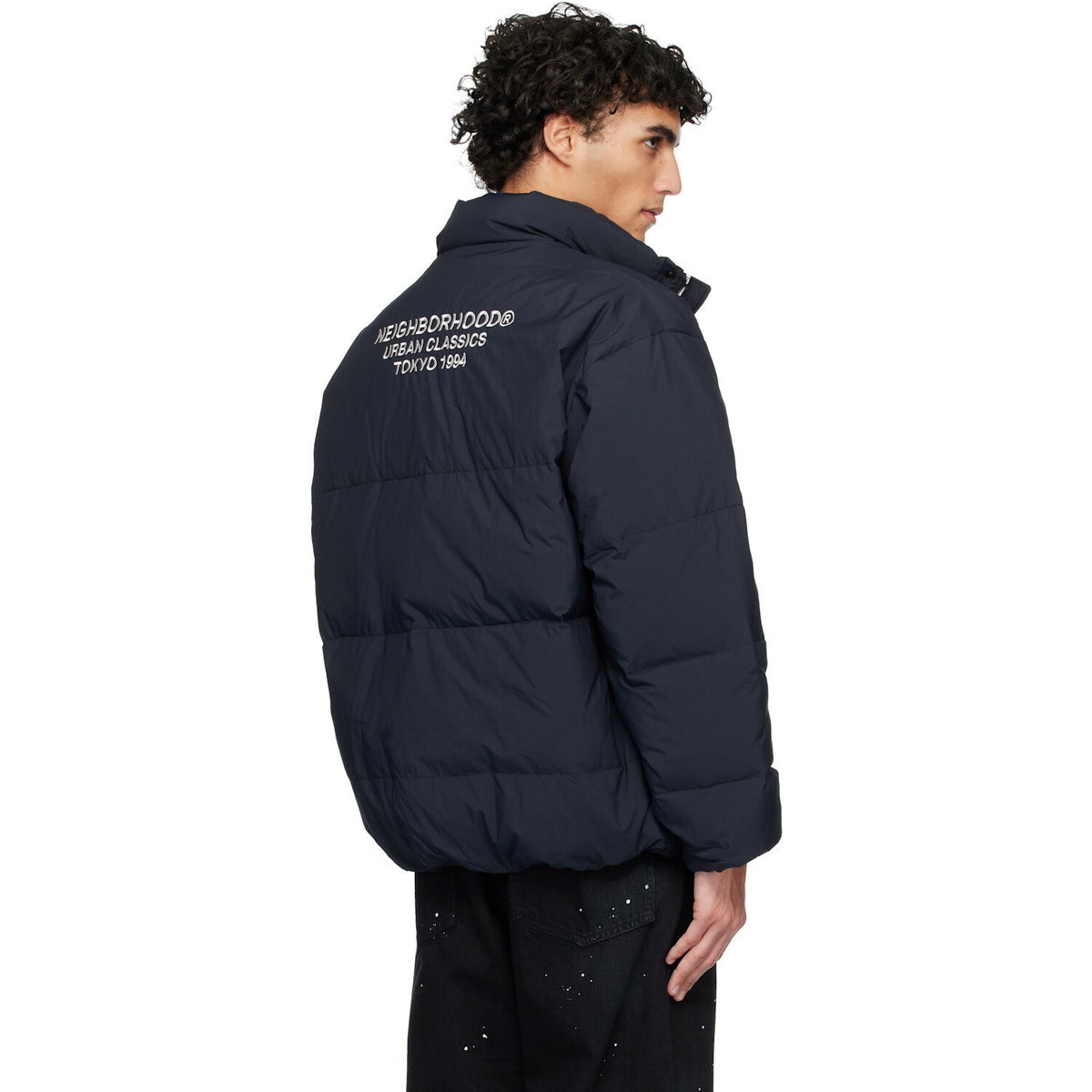 Neighborhood Black Classic Down Jacket