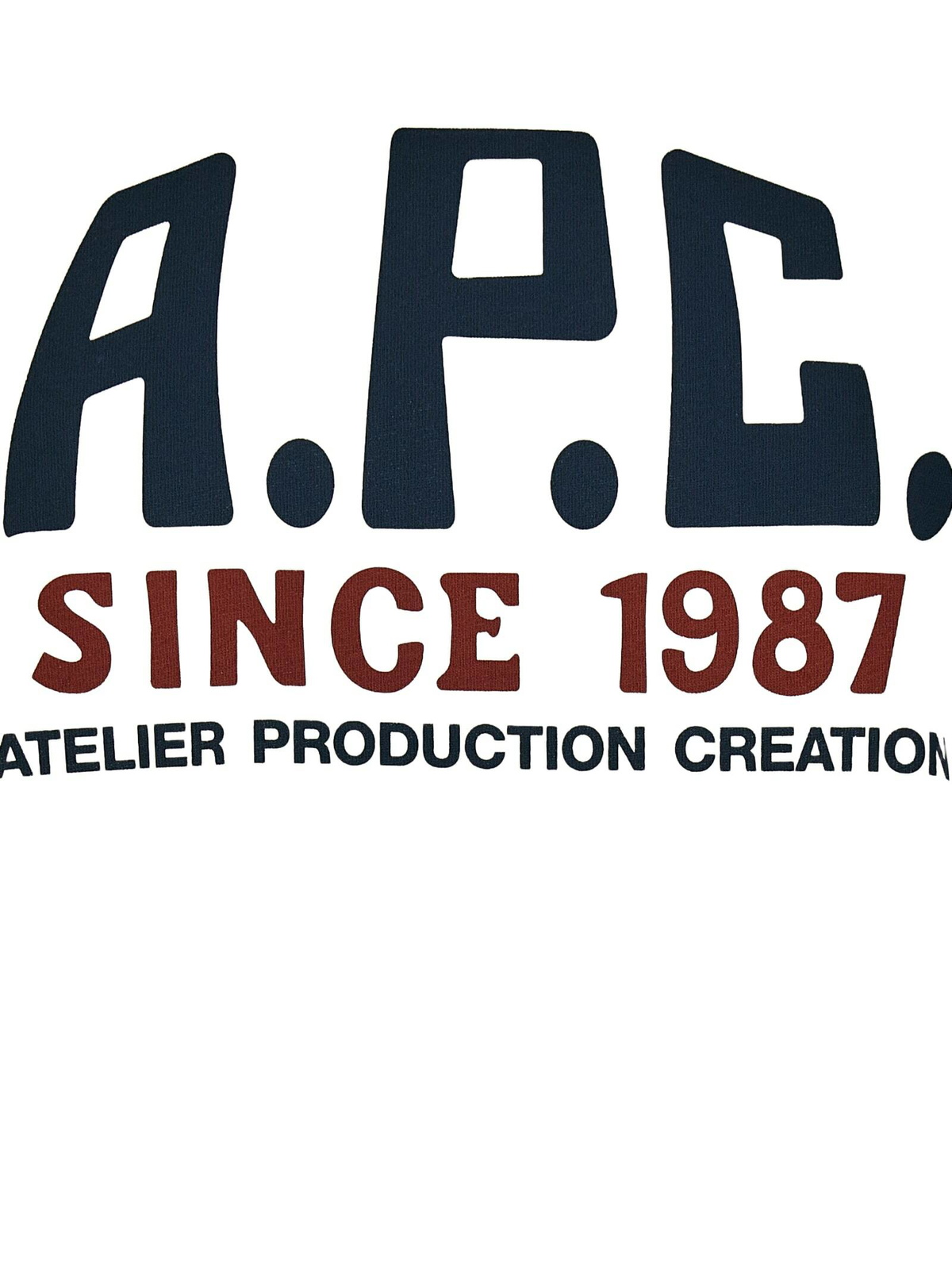 A.P.C. Logo Print T-shirt