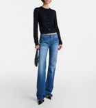 Gucci GG crêpe cardigan