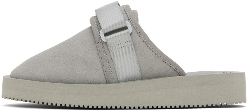 Suicoke Gray ZAVO-VS Slip-On Loafers