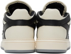 Represent Black & Off-White Reptor Low Sneakers