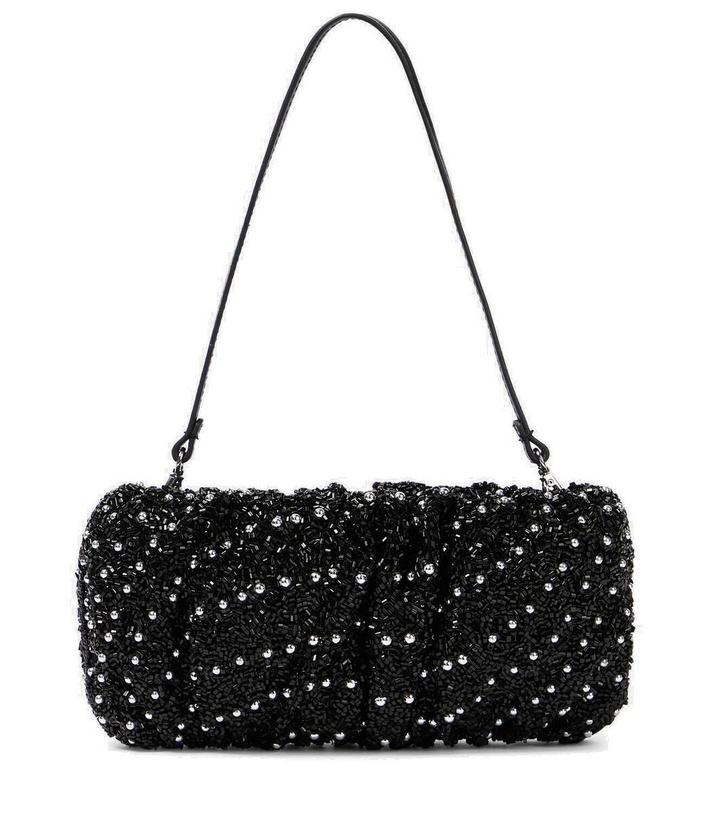 Photo: Staud Beaded Bean shoulder bag