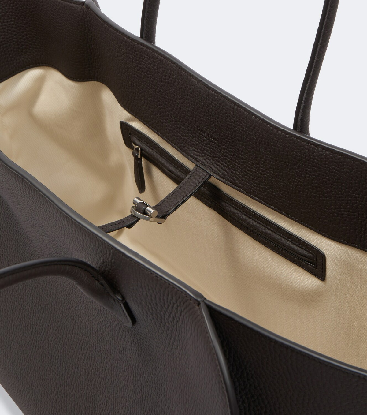 The Row Marlo 17 leather tote bag