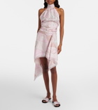 Pucci Occhi silk twill top