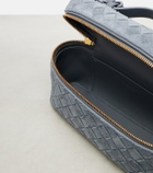 Bottega Veneta Bang Bang Intrecciato suede vanity bag