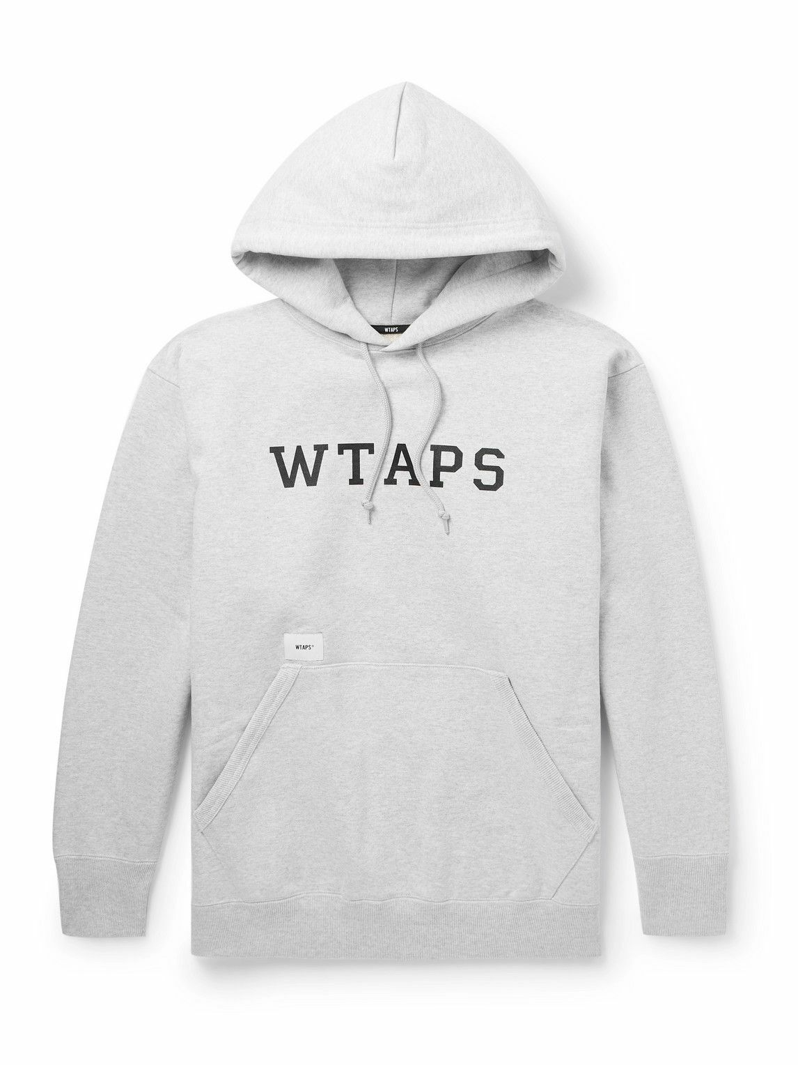 WTAPS Men's Ingredients Sneak Hoodie in Black WTAPS