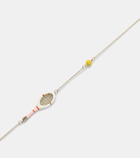 Aliita Tennis Pelota 9kt gold charm necklace