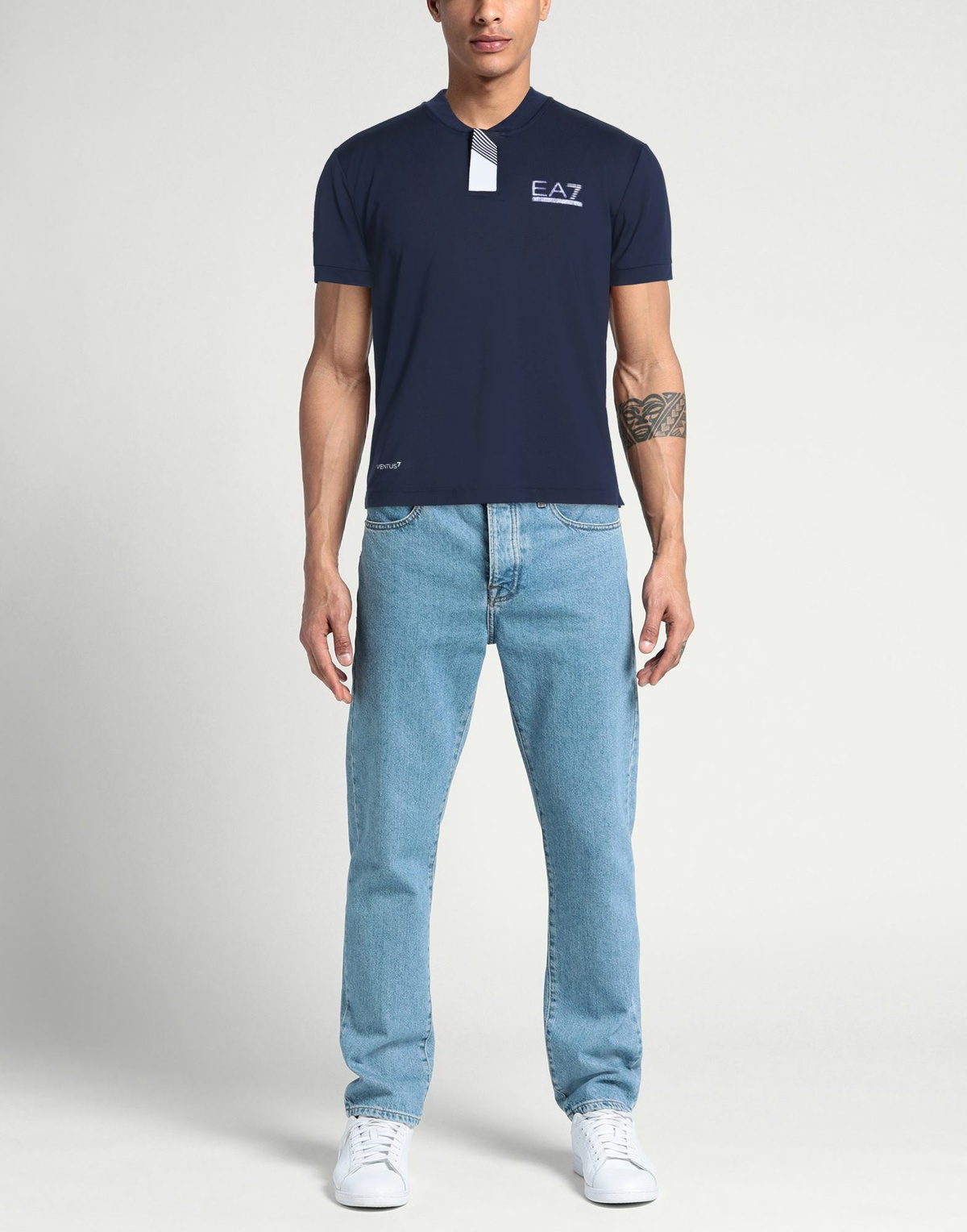 Ea7 Mens T-shirt in Navy