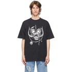 VETEMENTS Black Motorhead Edition Big Skull T-Shirt