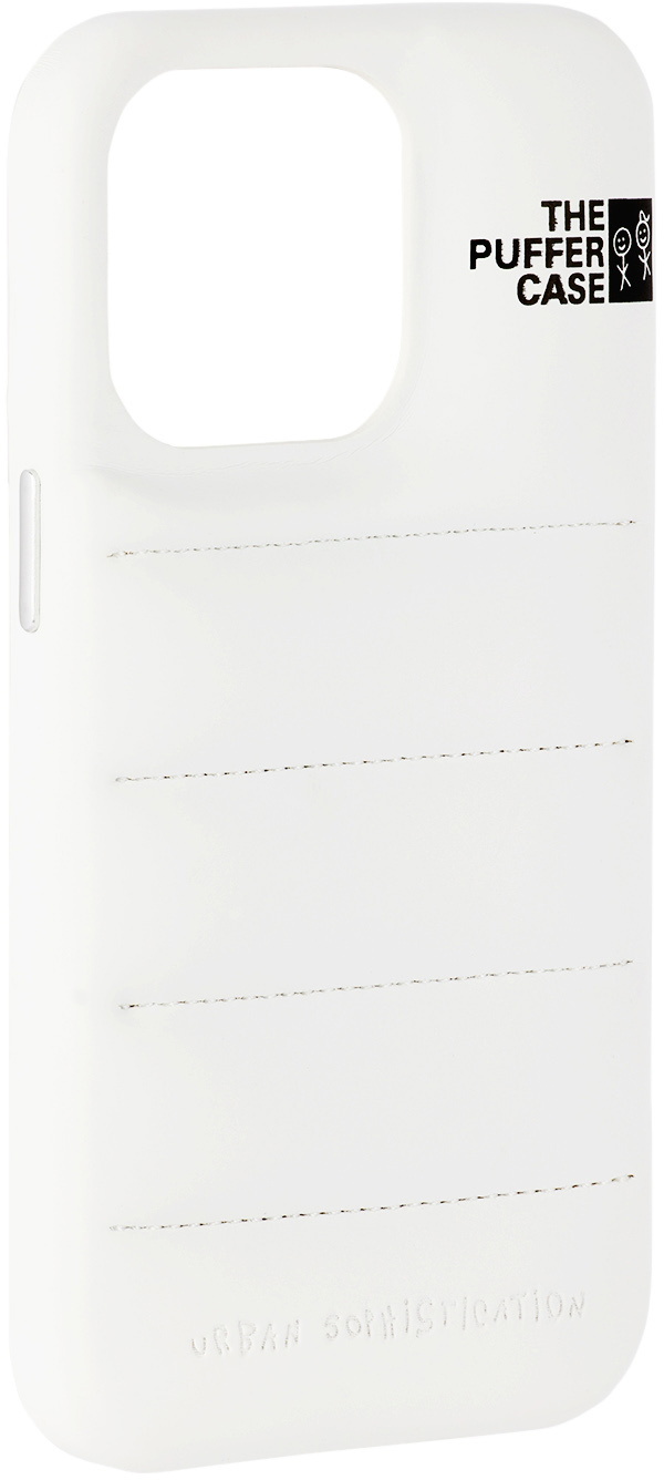 Urban Sophistication White 'The Puffer Case' iPhone 13 Pro Case