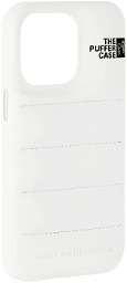 Urban Sophistication White 'The Puffer Case' iPhone 13 Pro Case