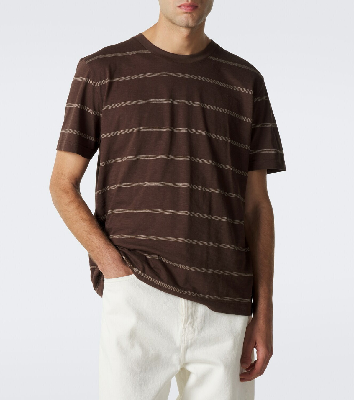 Frescobol Carioca Dinis striped cotton T-shirt