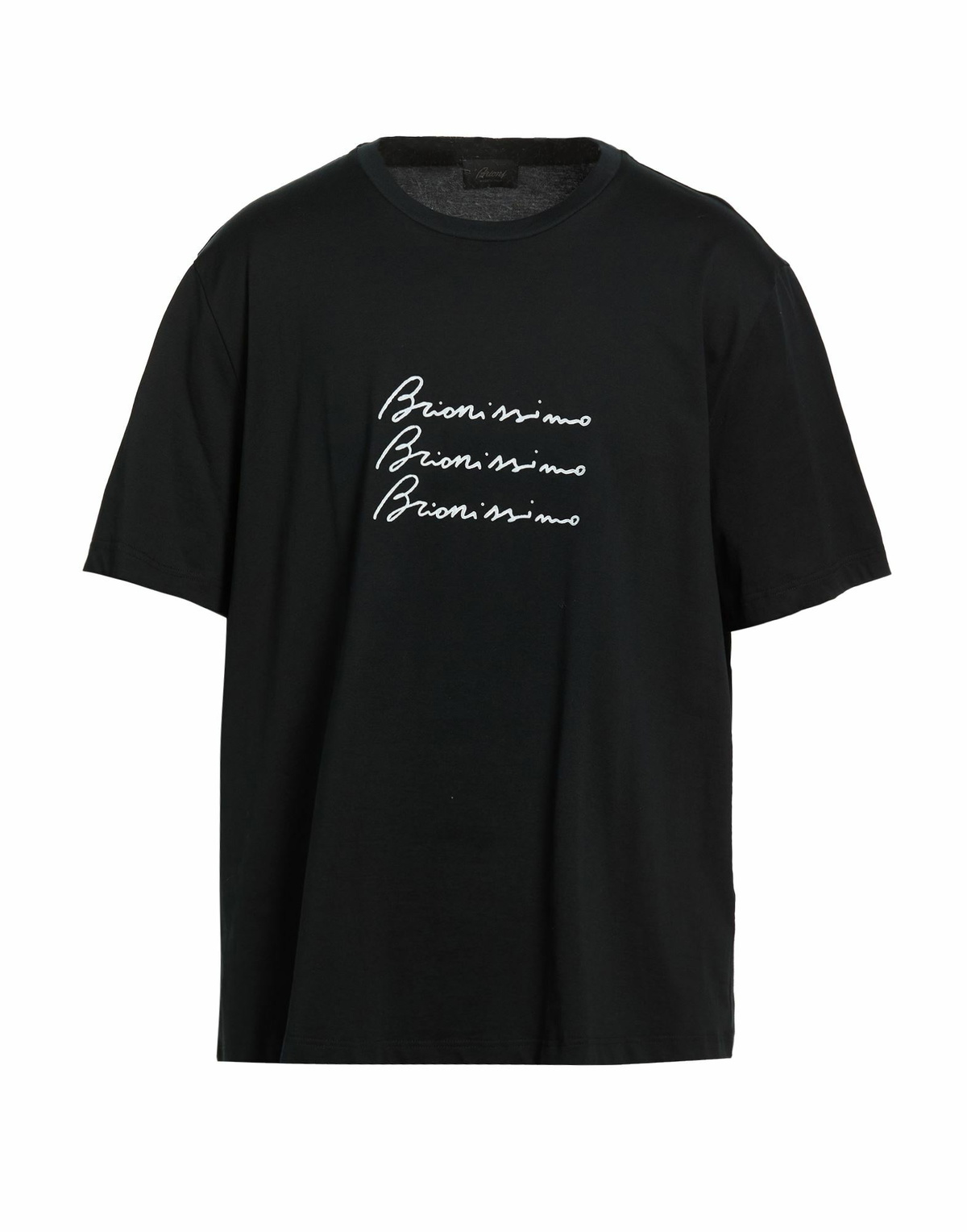 Brioni Mens T-shirt in Black