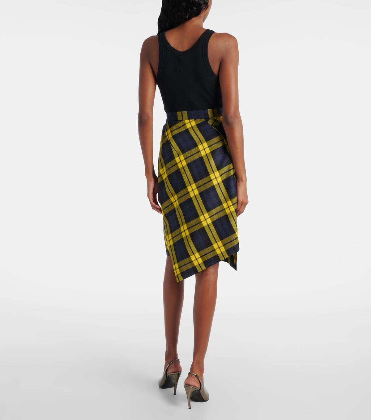 VIVIENNE WESTWOOD スカート 25 Infinity virgin wool 065091 Vivienne Westwood Infinity virgin wool miniskirt Vivienne