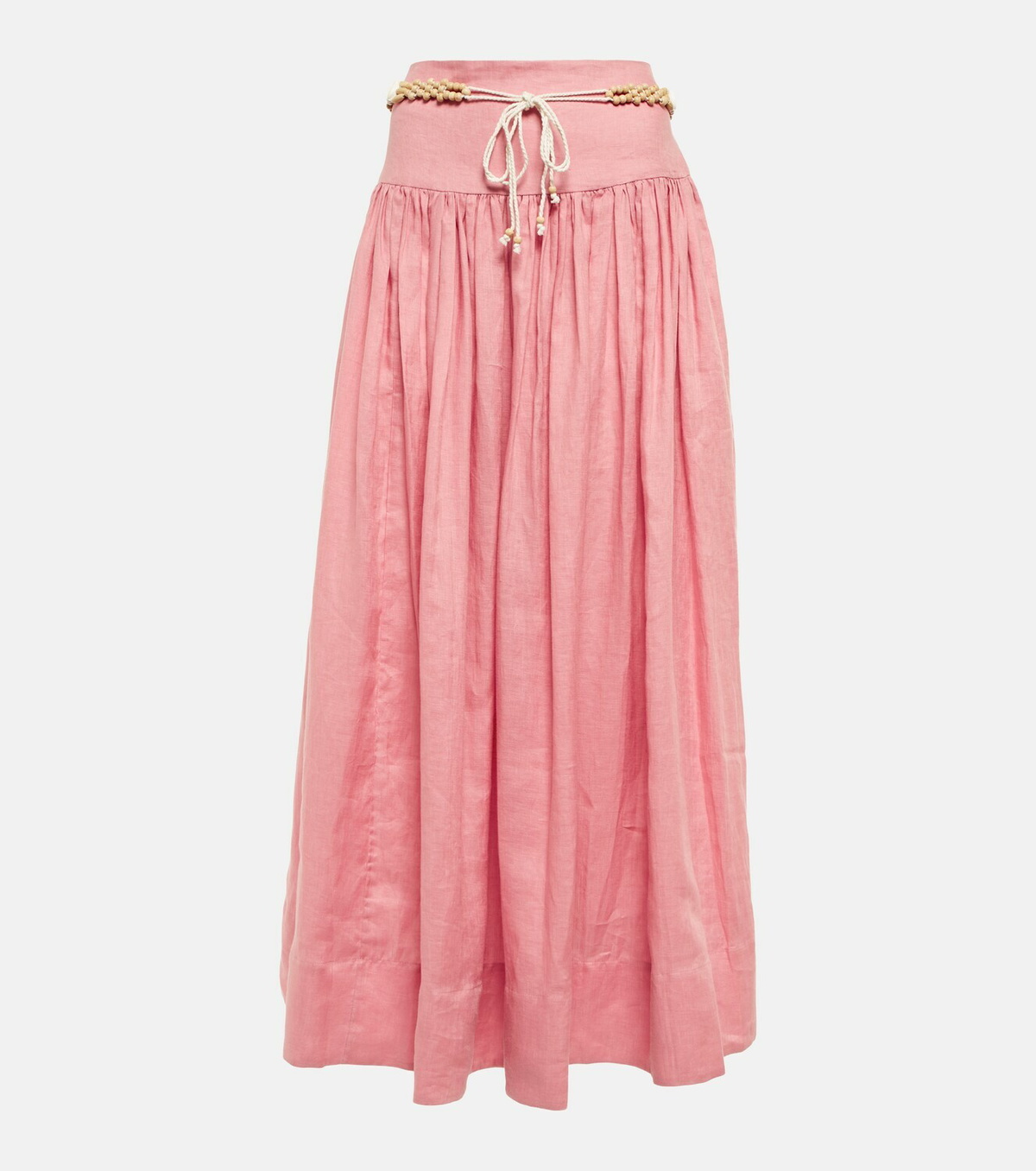 Zimmermann - Jeannie linen midi skirt Zimmermann