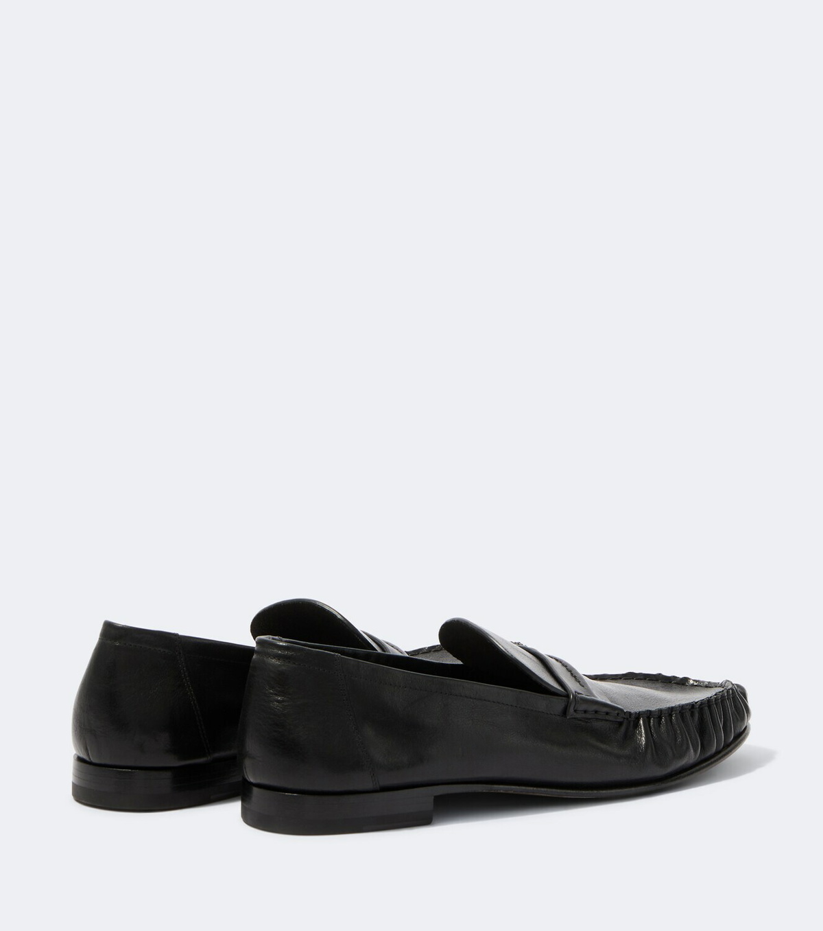 The Row Theo leather penny loafers