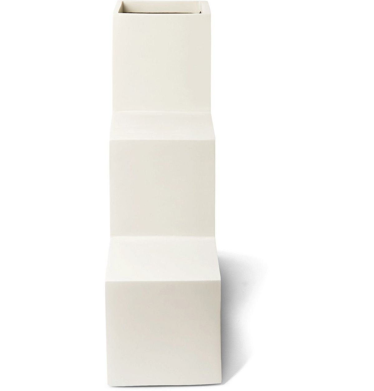 Pieces - Steps Fibreglass Planter - Gray
