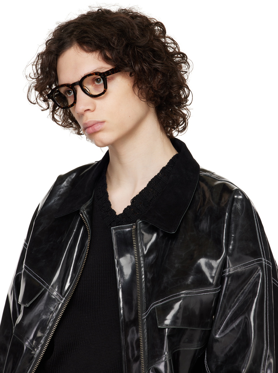 AKILA Tortoiseshell Logos Glasses