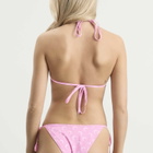 Marine Serre Women's Moon Printed Bikini Set in Pink