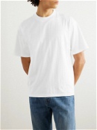 Kaptain Sunshine - Suvin Supima Cotton-Jersey T-Shirt - White