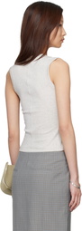 FLORE FLORE Gray Dewi Tank Top